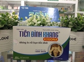 Nổ công dụng như thuốc chữa bệnh, sản phẩm Tiền Đình Khang bị phạt vi phạm về quảng cáo