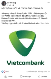 Đạo diễn Lê Hoàng bức xúc cách làm việc của ngân hàng Vietcombank