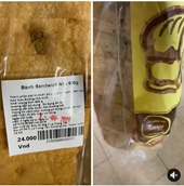 Siêu thị Big C Bánh mì bị mốc xanh khi vẫn còn hạn sử dụng