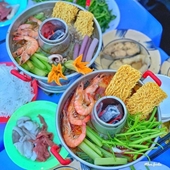 Món lẩu than, thở có gì mà hot rần rần