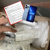 Chuyện thật như đùa Thanh niên đặt mua iPhone 13 Pro Max giá 33 triệu trên Shopee, bàng hoàng nhận về chiếc quần què cùng tuýp kem chống nắng