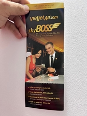 Khách hàng review khi bay Sky Boss của VietJet Thắc mắc vì sao ngồi cùng khoang nhưng không hưởng dịch vụ như nhau