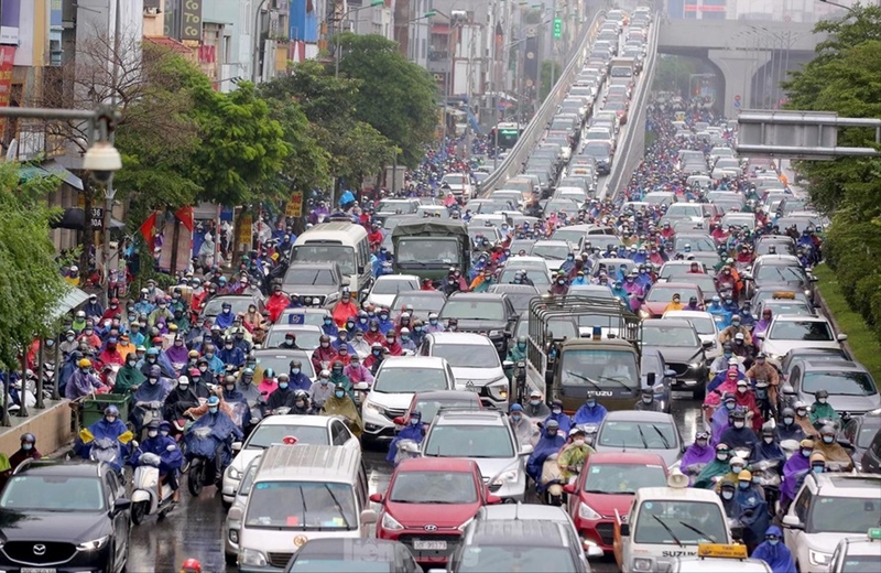 Thu phí ôtô, cấm xe máy vào trung tâm Hà Nội để giảm kẹt xe