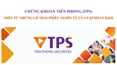 Chứng khoán Tiên Phong TPS  Nhìn từ những lô trái phiếu nghìn tỷ của tập đoàn R H